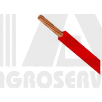 elektrický kabel kabel CYA 1x1mm - červený