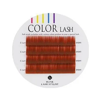 Barva na vlasy BL LASHES Color MINK (4 řady)-RED-BROWN
