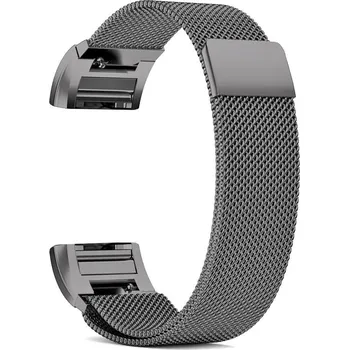 Příslušenství k chytrým hodinkám eses Milánský tah pro Fitbit Charge 3 - Černý