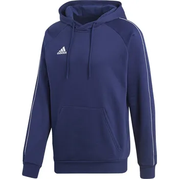 Pánská mikina Adidas Core 18 Hoodie Dark Blue/White
