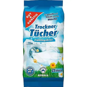 Aviváž Gut & Gunstig vlhčené ubrousky do sušičky 25 ks