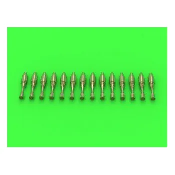 Plastikový model Master 1/32 Static dischargers - type used on modern Sukhoi jets (Su-27, Su-30, Su-33, Su-34 and other) (12pcs+2spare)