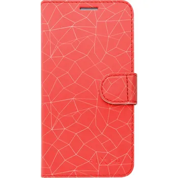 Pouzdro na mobilní telefon Fixed Fit pro Huawei P20 Lite Red Mesh