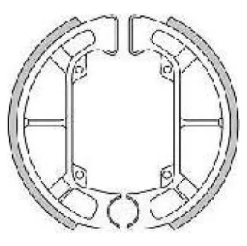 Brzda pro motocykl Sifam Brzdové pakny KB901