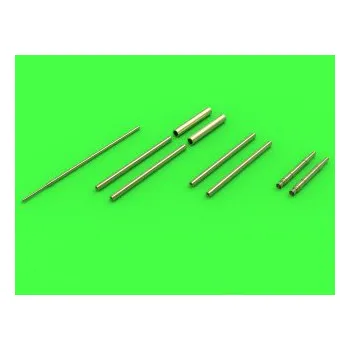 Plastikový model Master 1/32 Fw 190 A7 - A9 armament set (MG 131 barrel tips, MG 151 barrels, MG 151 fairings) & Pitot Tube