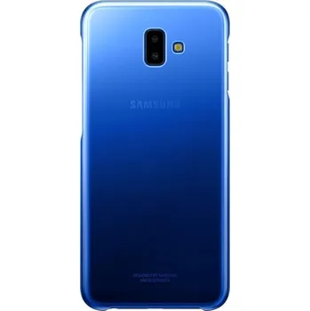 Telefonní příslušenství Samsung Gradation Clear Cover pro Galaxy J6+ modré