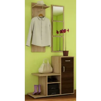 Předsíňová stěna, předsíň Mika - Moderní předsíňová stěna