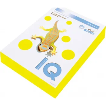 Barevný papír Barevný papír IQ COLOR NEON ŽLUTÁ, A4, 80g, 500 listů