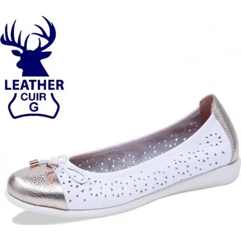 Dámské lodičky Caprice dámské baleríny 9-22118-20 Barva: bílá, Velikost: 38