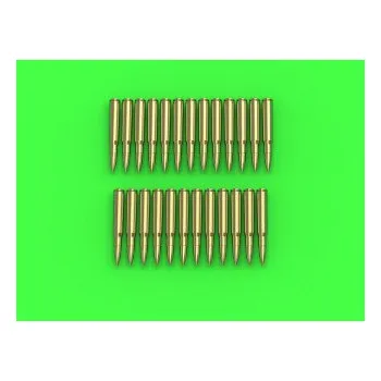 Plastikový model Master 1/35 M1919 Browning .30 caliber (7.62mm) - cartridges (25pcs)