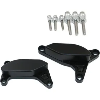 Kryt motoru Sifam CNC padáky motoru - černé pro FZ8 10-14 levá a pravá