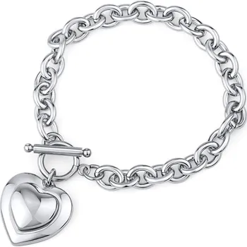 Náramek Náramek srdce z chirurgické oceli KMMB62118