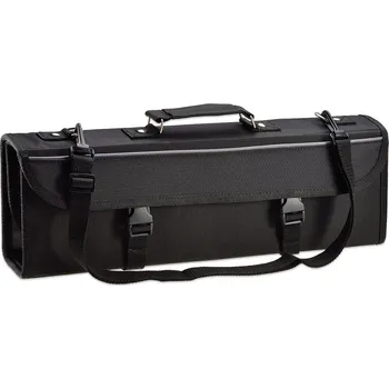 Brašna na kuchařské nože Giesser Messer na 15 ks prázdná - barva černá