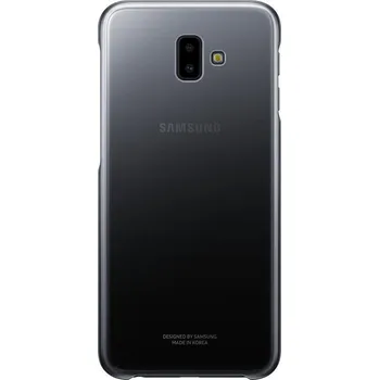Pouzdro na mobilní telefon Samsung Gradation Clear Cover pro Galaxy J6+ černé