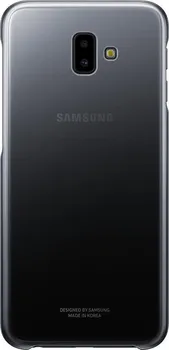 Pouzdro na mobilní telefon Samsung Gradation Clear Cover pro Galaxy J6+ černé