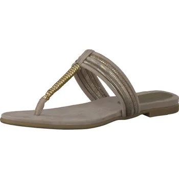 Dámské lodičky Marco Tozzi dámské žabky 2-27100-28 Barva: písková, Velikost: 39