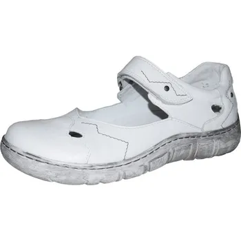 Dámské lodičky Kacper dámská vycházková obuv 2-1172 Barva: bílá, Velikost: 40, Šíře podešve: H