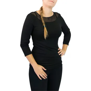 Dámská halenka Halenka Elain černá Velikosti Elain: XL