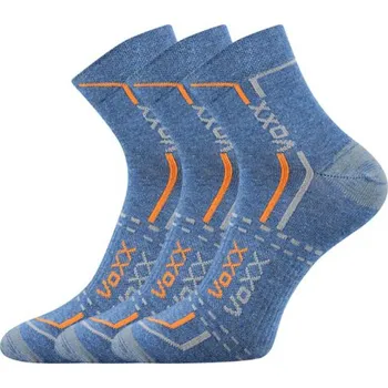 Pánské ponožky FRANZ 03 sportovní prodyšné ponožky VoXX 39-42 jeans melé