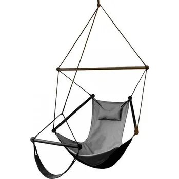 Hra na zahradu SakyPaky Houpačka SakyPaky s podnožníkem 11 světle šedá