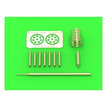 Plastikový model Master 1/32 Fairchild A-10 Thunderbolt II - GAU-8 Avenger gun tip and Pitot Tube