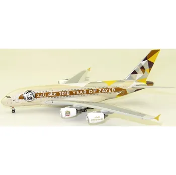 Plastikový model Phoenix - Airbus A380-861, společnost Etihad Airways, "Year of Zayed 2018" Colors, SAE, 1/400