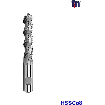 Fréza Fréza hrubovací 3břitá dl. HSSCo8 D20x75x141 (Fréza hrubovací čelní DIN844L HSSCo8 Dxl 20x75x141)