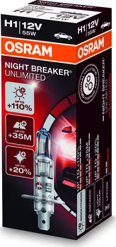 Autožárovka Osram Night Breaker Unlimited 64150NB H1 12V 55W