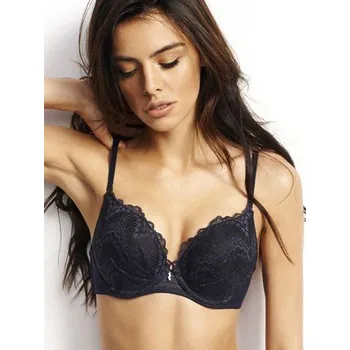 Podprsenka Agio Milano Agio DB9230 dámská podprsenka Barva: modrá tmavá, Velikost: 70C