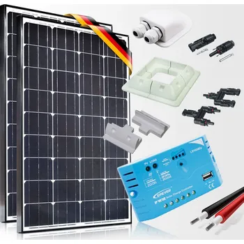 solární panel Solární panel set pro obytná auta a karavany 200 W prestige Solární set 200W prestige