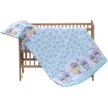 SCARLETT dětské povlečení 2dílné Kulíšek - zelená 100x135 cm