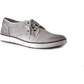 Pánské polobotky Vycházková obuv Kacper 1-1003 Barva: šedá, Velikost: 45