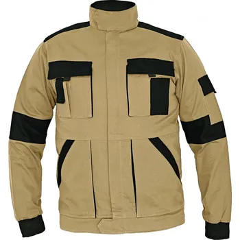 CERVA Max Summer montérková bunda písková/černá, 56