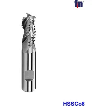 Fréza Fréza hrubovací 3břitá kr. HSSCo8 D20x38x104 (Fréza hrubovací čelní DIN844K HSSCo8 Dxl 20x38x104)