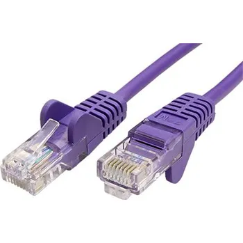 Počítač goobay UTP patchkabel kat. 5e, 15m, fialový (95225) - 21.92.0438