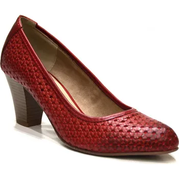 Dámské lodičky Lodičky Jana 8-22401-26 Barva: červená, Velikost: 36