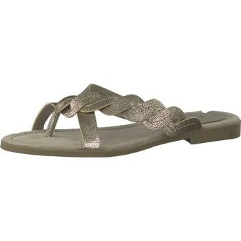 Dámské lodičky Marco Tozzi dámské žabky 2-27104-20 Barva: bronzová, Velikost: 37