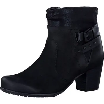 Dámské lodičky Jana kotníková obuv 8-25330-27 Barva: černá, Velikost: 37, Šíře podešve: H