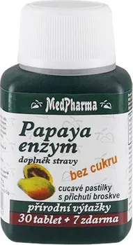 Přírodní produkt MedPharma Papaya enzym