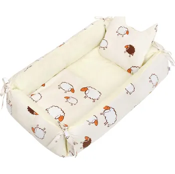 Hnízdečko pro miminko New Baby Multifunkční hnízdečko s polštářkem a peřinkou