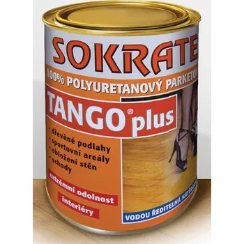 barva a nátěr na dřevo SOKRATES TANGO PLUS 100% polyuretanový parketový lak 10kg Barva: polomat