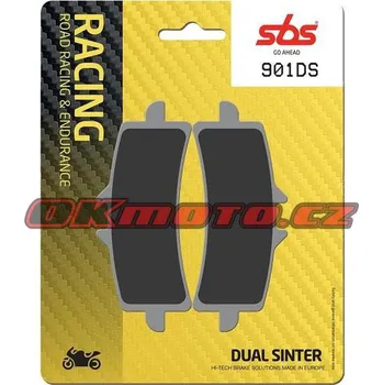 Brzdová destička Přední brzdové destičky SBS 901DS - BMW HP4, 1000ccm - 12-16