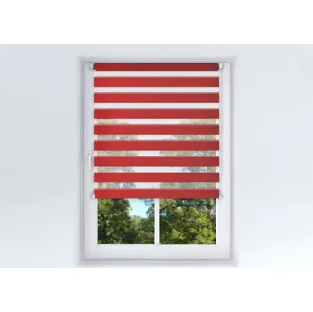 Roleta FEXI Zatemňovací Roleta Den a noc, Origin slim červené jablko, A 034, 150x30 cm