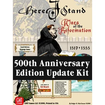 GMT Games Here I stand: 500th Anniversary Upgrade Kit Desková hra GMT Games Here I stand: 500th Anniversary Upgrade Kit