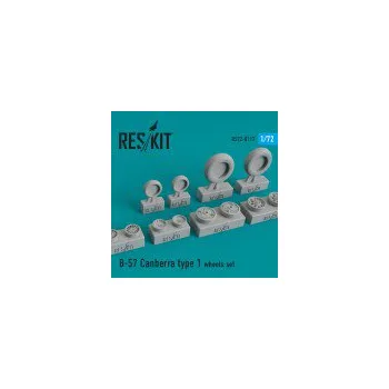 Plastikový model 1/72 B-57 Canberra type 1 wheels set (ITAL)