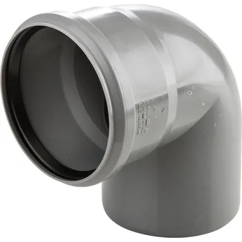 Vodovodní potrubí HTB koleno DN 50/87 st. šedé 112140