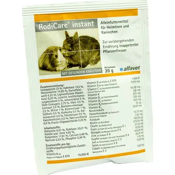 Pro hlodavce Alfavet RodiCare Instant