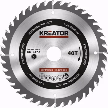 Pilový kotouč KREATOR KRT020405 140 mm