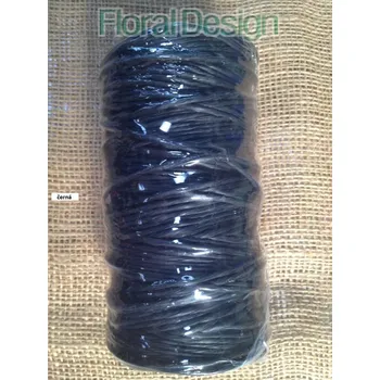 Floristika Papírový pedig s drátkem 500gr., 1,5 / 0,6mm černá