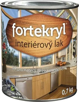 Lak na dřevo Fortekryl interiérový lak 0,7 kg matný